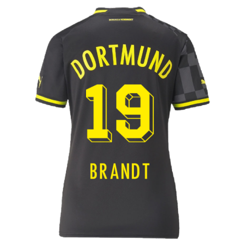 2022-2023 Borussia Dortmund Away Shirt (Ladies) (BRANDT 19)