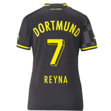 2022-2023 Borussia Dortmund Away Shirt (Ladies) (REYNA 7)