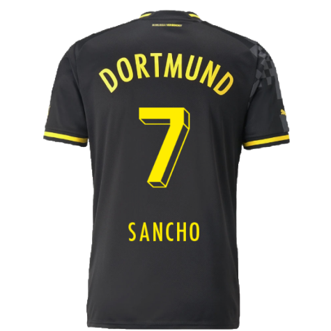 2022-2023 Borussia Dortmund Away Shirt (SANCHO 7)