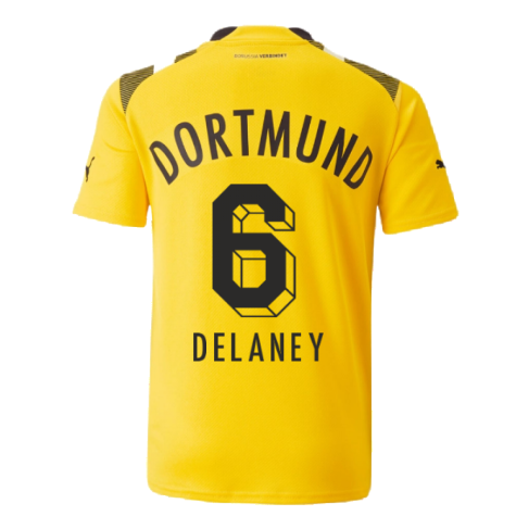 2022-2023 Borussia Dortmund CUP Shirt (Kids) (DELANEY 6)