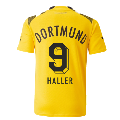 2022-2023 Borussia Dortmund CUP Shirt (Kids) (HALLER 9)