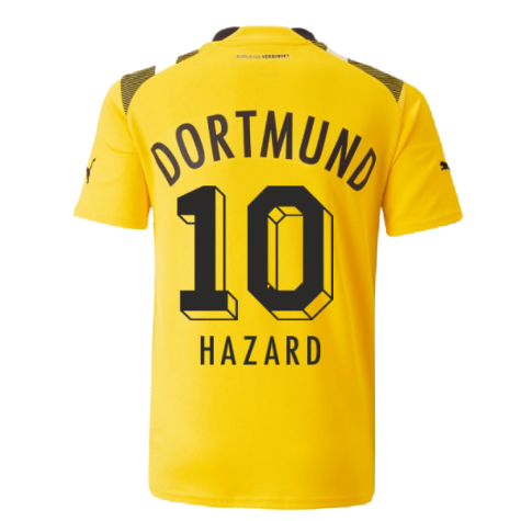 2022-2023 Borussia Dortmund CUP Shirt (Kids) (HAZARD 10)