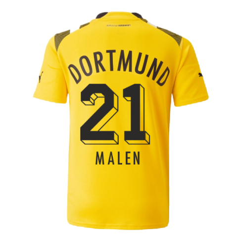 2022-2023 Borussia Dortmund CUP Shirt (Kids) (MALEN 21)