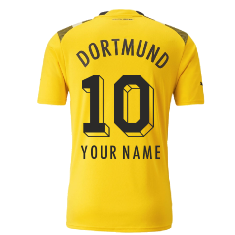 2022-2023 Borussia Dortmund CUP Shirt (Your Name)