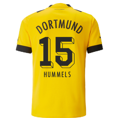 2022-2023 Borussia Dortmund Home Shirt (HUMMELS 15)