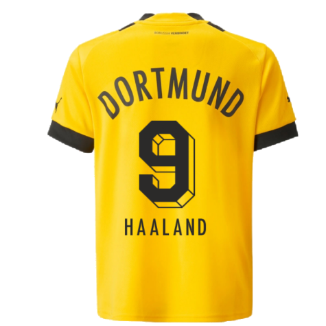 2022-2023 Borussia Dortmund Home Shirt (Kids) (HAALAND 9)