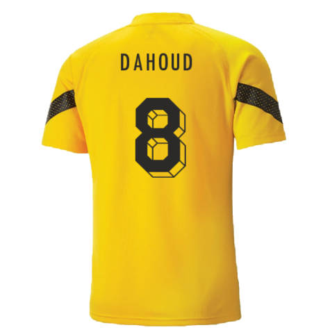 2022-2023 Borussia Dortmund Training Jersey (Yellow) (DAHOUD 8)