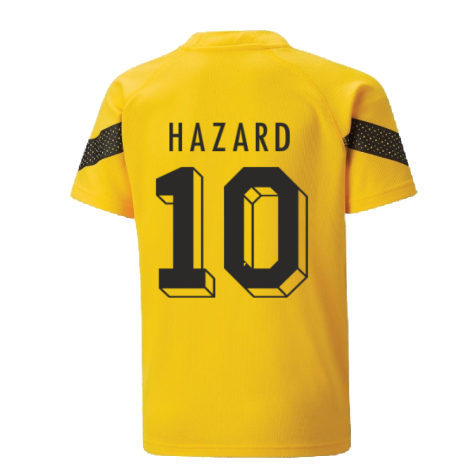 2022-2023 Borussia Dortmund Training Jersey (Yellow) - Kids (HAZARD 10)