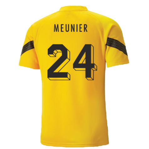 2022-2023 Borussia Dortmund Training Jersey (Yellow) (MEUNIER 24)