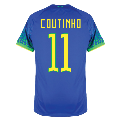 2022-2023 Brazil Away Shirt (COUTINHO 11)