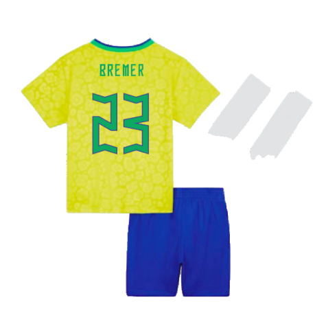 2022-2023 Brazil Home Infants Baby Kit (Bremer 23)