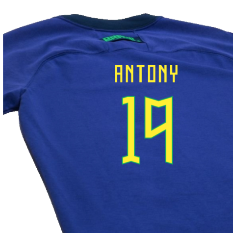 2022-2023 Brazil Travel Short Sleeve Top (Antony 19)