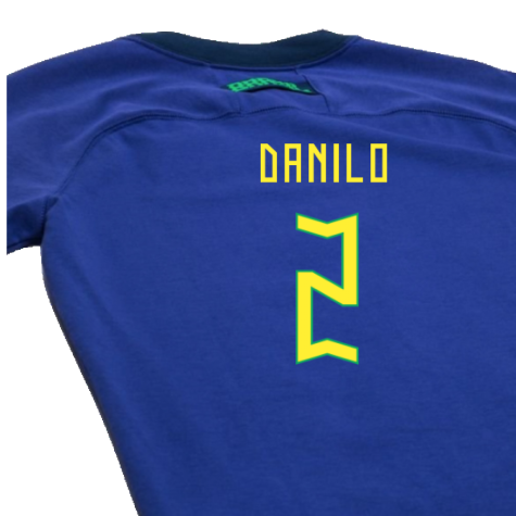 2022-2023 Brazil Travel Short Sleeve Top (Danilo 2)