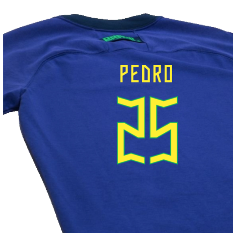 2022-2023 Brazil Travel Short Sleeve Top (Pedro 25)