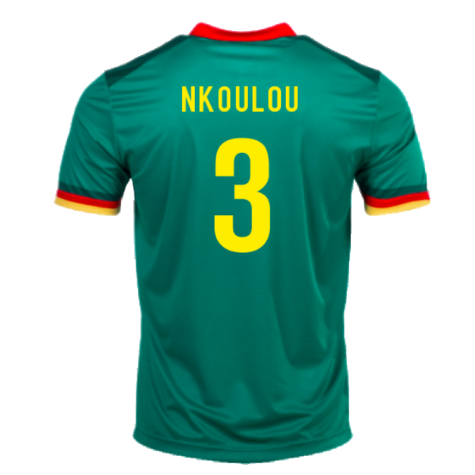 2022-2023 Cameroon Home Pro Football Shirt (NKOULOU 3)