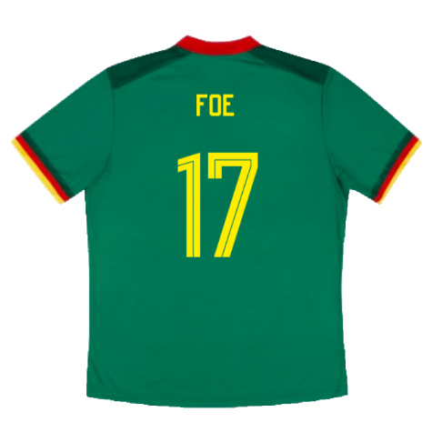 2022-2023 Cameroon Home Pro Shirt (Kids) (FOE 17)