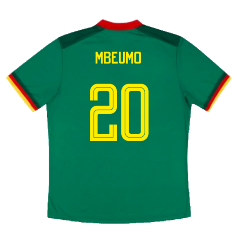 2022-2023 Cameroon Home Pro Shirt (Kids) (MBEUMO 20)