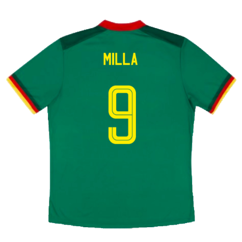 2022-2023 Cameroon Home Pro Shirt (Kids) (MILLA 9)