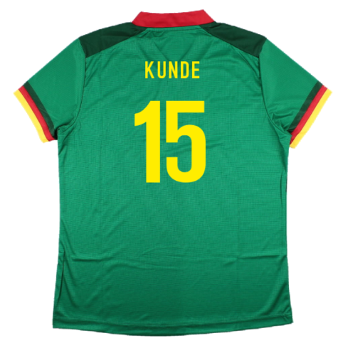 2022-2023 Cameroon Home Pro Shirt (Womens) (KUNDE 15)