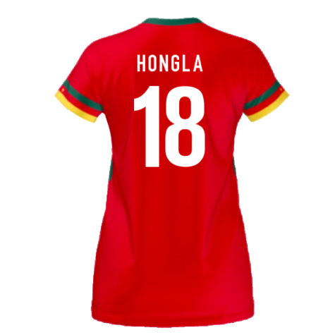 2022-2023 Cameroon Third Red Pro Shirt (Ladies) (HONGLA 18)