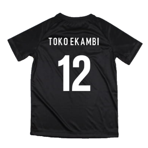 2022-2023 Cameroon Training Tee (Black) - Kids (TOKO EKAMBI 12)