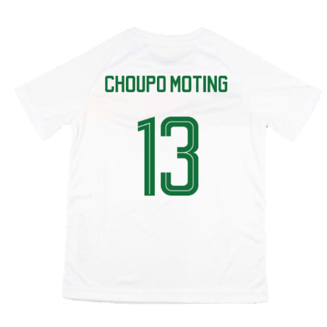 2022-2023 Cameroon Training Tee (White) - Kids (CHOUPO MOTING 13)