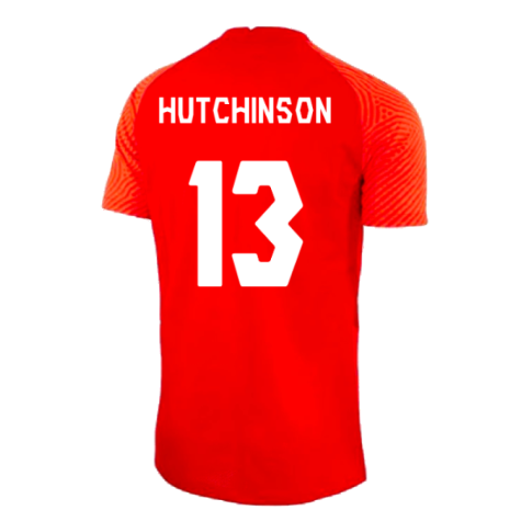 2022-2023 Canada Home Shirt (Hutchinson 13)