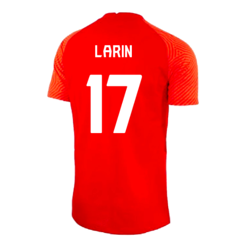 2022-2023 Canada Home Shirt (Larin 17)