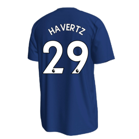 2022-2023 Chelsea Crest Tee (Blue) (HAVERTZ 29)