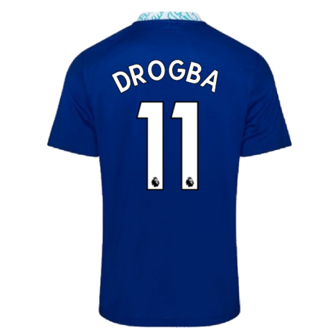 2022-2023 Chelsea Home Shirt (Kids) (DROGBA 11)