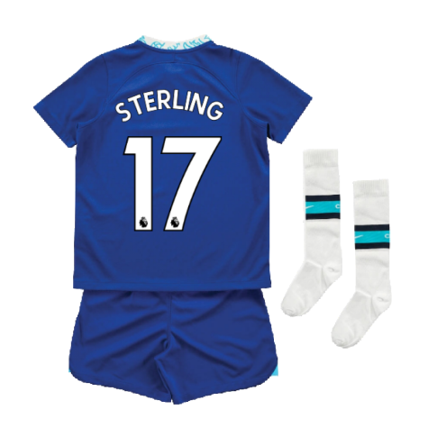 2022-2023 Chelsea Little Boys Home Mini Kit (STERLING 17)