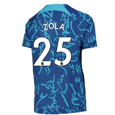 2022-2023 Chelsea Pre-Match Training Shirt (Blue) - Kids (ZOLA 25)