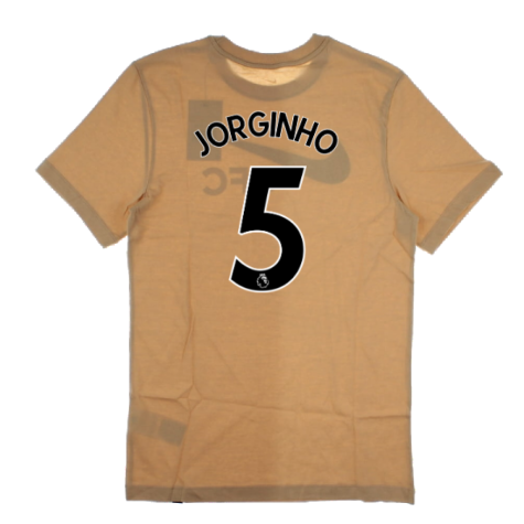 2022-2023 Chelsea Swoosh Tee (Beige) (JORGINHO 5)