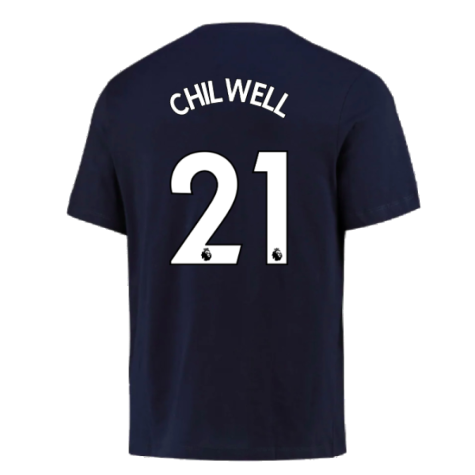 2022-2023 Chelsea Swoosh Tee (Navy) (CHILWELL 21)