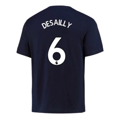 2022-2023 Chelsea Swoosh Tee (Navy) (DESAILLY 6)