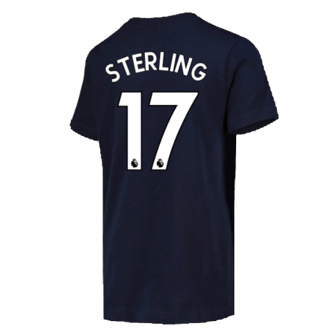 2022-2023 Chelsea Swoosh Tee (Navy) - Kids (STERLING 17)