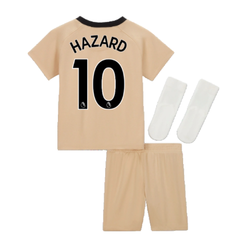 2022-2023 Chelsea Third Little Boys Mini Kit (HAZARD 10)