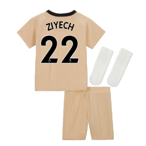 2022-2023 Chelsea Third Little Boys Mini Kit (ZIYECH 22)