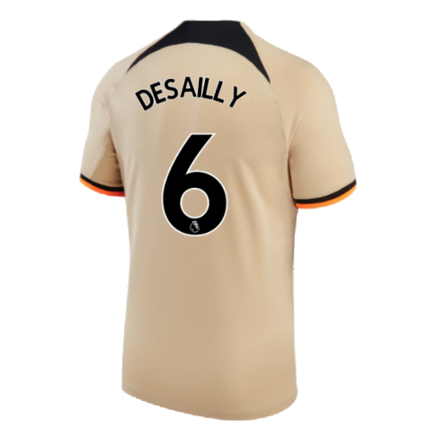 2022-2023 Chelsea Third Shirt (Kids) (DESAILLY 6)