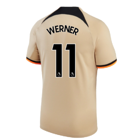 2022-2023 Chelsea Third Shirt (Kids) (WERNER 11)