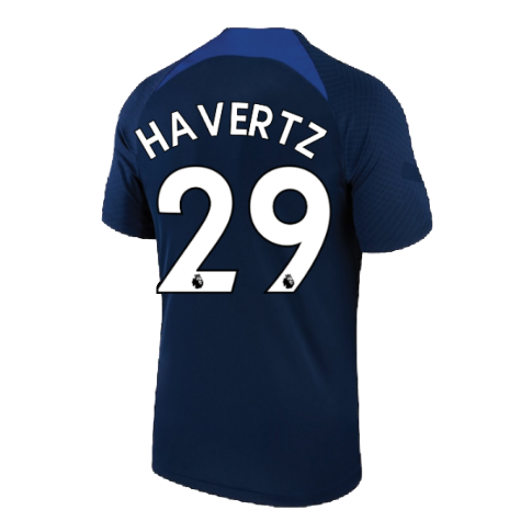 2022-2023 Chelsea Training Shirt (Navy) (HAVERTZ 29)