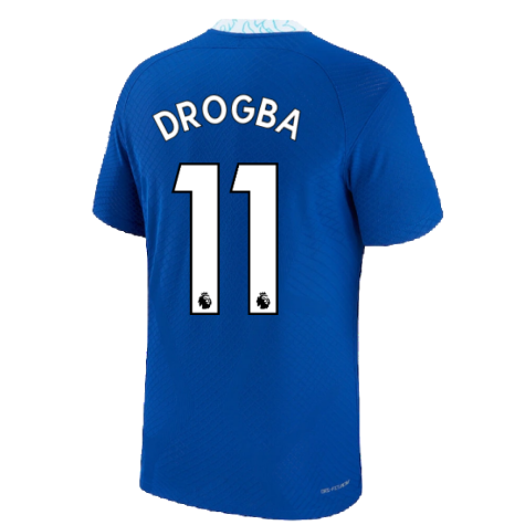 2022-2023 Chelsea Vapor Match Home Shirt (DROGBA 11)