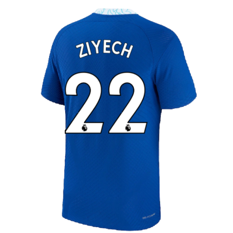 2022-2023 Chelsea Vapor Match Home Shirt (ZIYECH 22)