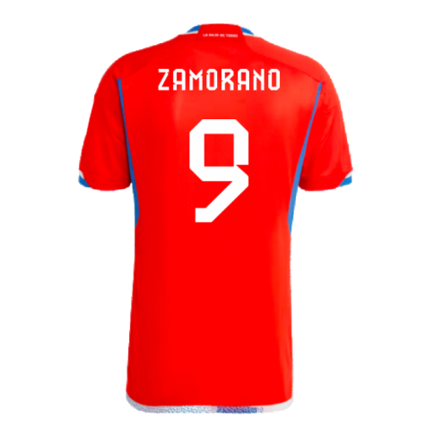 2022-2023 Chile Home Shirt (ZAMORANO 9)