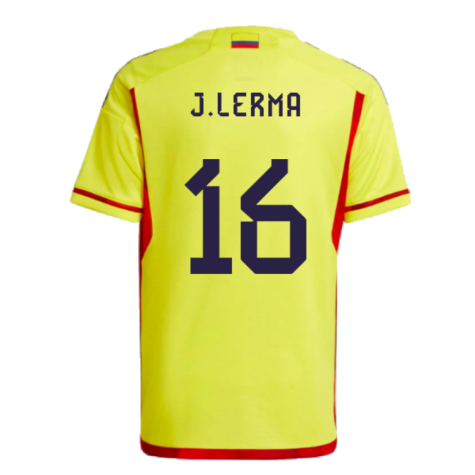 2022-2023 Colombia Home Shirt (Kids) (J.LERMA 16)