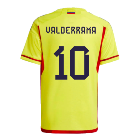 2022-2023 Colombia Home Shirt (Kids) (VALDERRAMA 10)