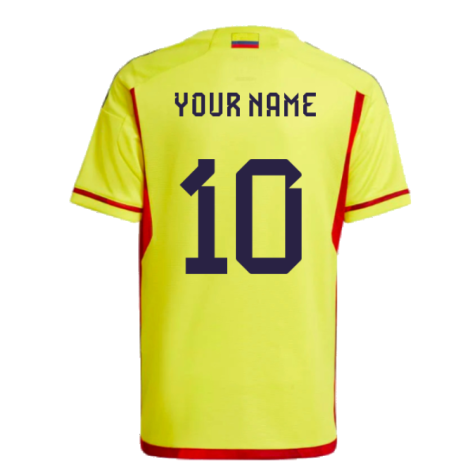 2022-2023 Colombia Home Shirt (Kids) (Your Name)