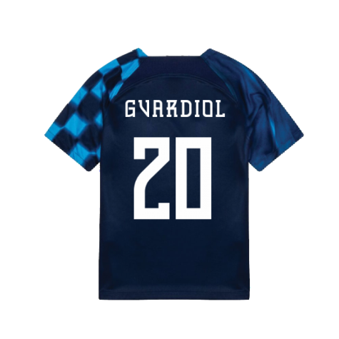 2022-2023 Croatia Away Mini Kit (Gvardiol 20)