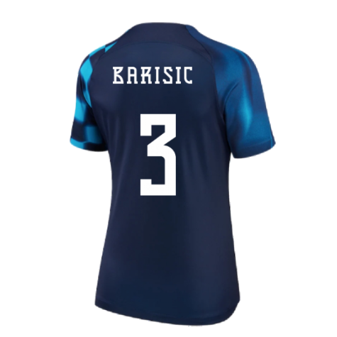 2022-2023 Croatia Away Shirt (Ladies) (Barisic 3)