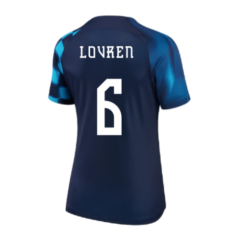 2022-2023 Croatia Away Shirt (Ladies) (Lovren 6)